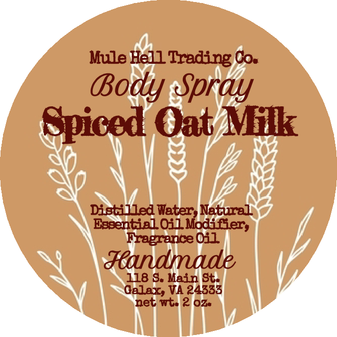 Spiced Oat Milk Body Spray
