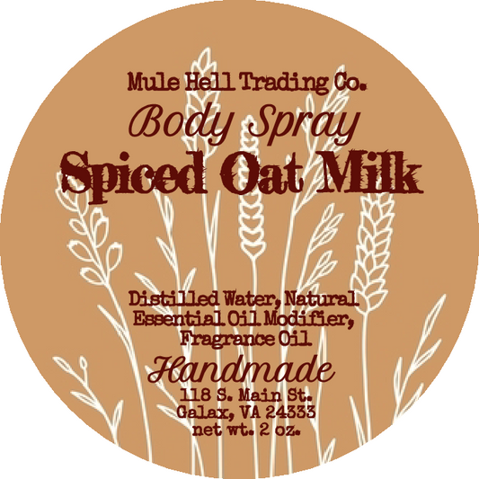 Spiced Oat Milk Body Spray