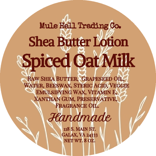 Spiced Oat Milk Shea Butter Lotion