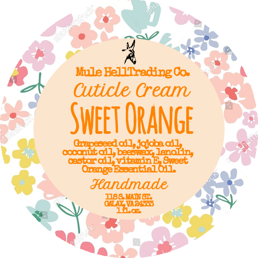 Sweet Orange Cuticle Cream