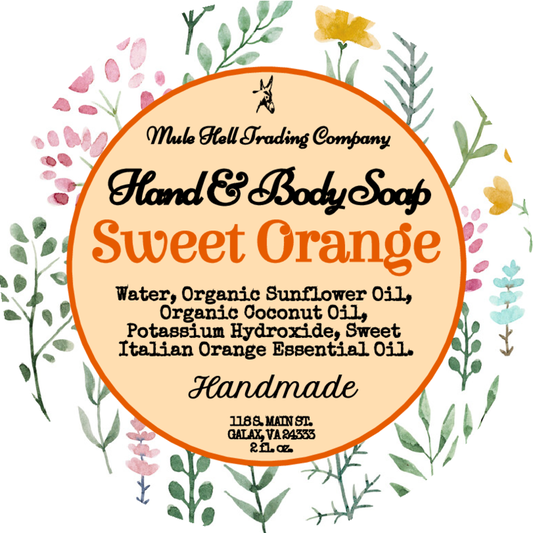 Sweet Orange Liquid Soap