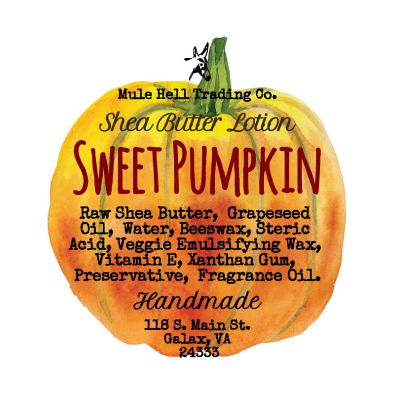 Sweet Pumpkin Shea Butter Lotion