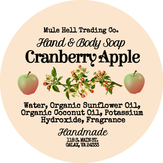 Cranberry Apple Liquid Soap