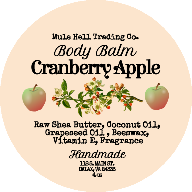 Cranberry Apple Body Balm