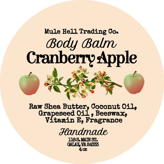 Cranberry Apple Body Balm