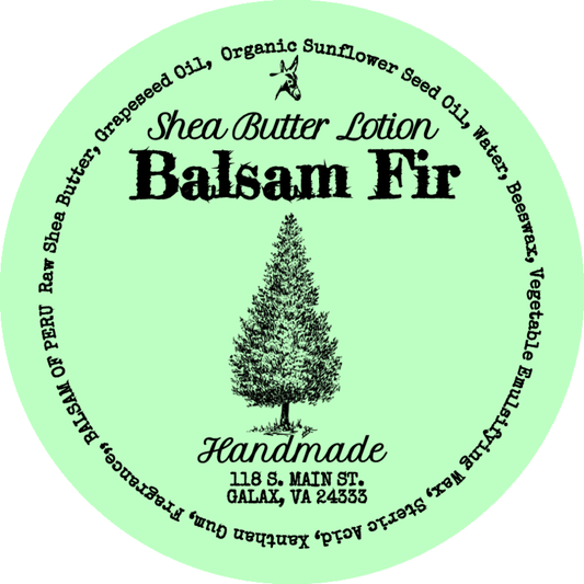 Balsam Fir Shea Butter Lotion