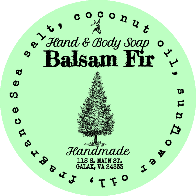 Balsam Fir Salt Scrub