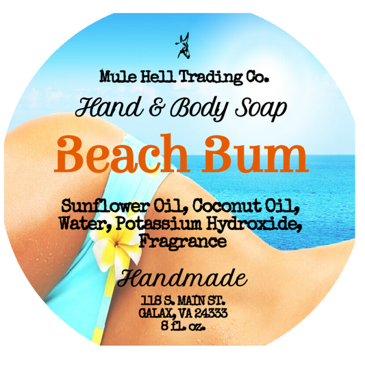 Beach Bum Liquid Soap
