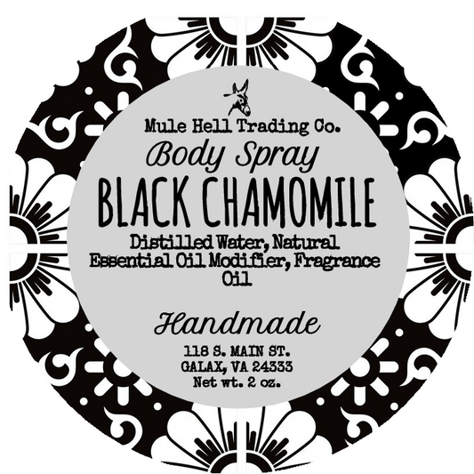 Black Chamomile Body Spray