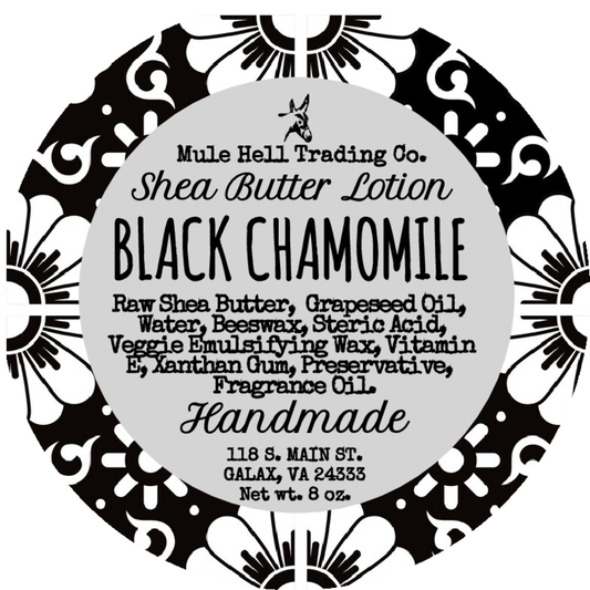 Black Chamomile Shea Butter Lotion