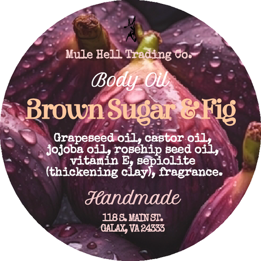 Brown Sugar Fig Body Oil