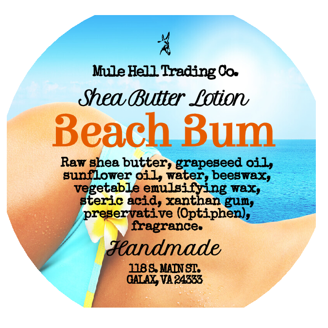 Beach Bum Shea Butter Lotion