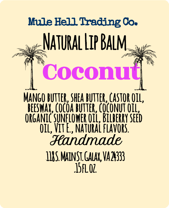 Coconut Lip Balm