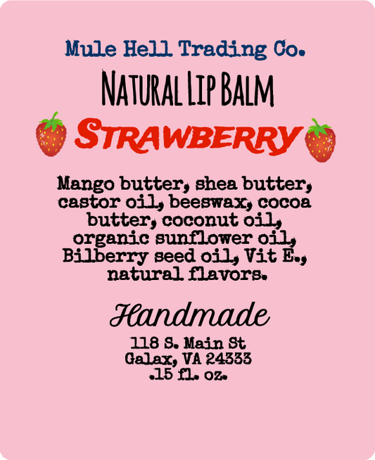 Strawberry Lip Balm
