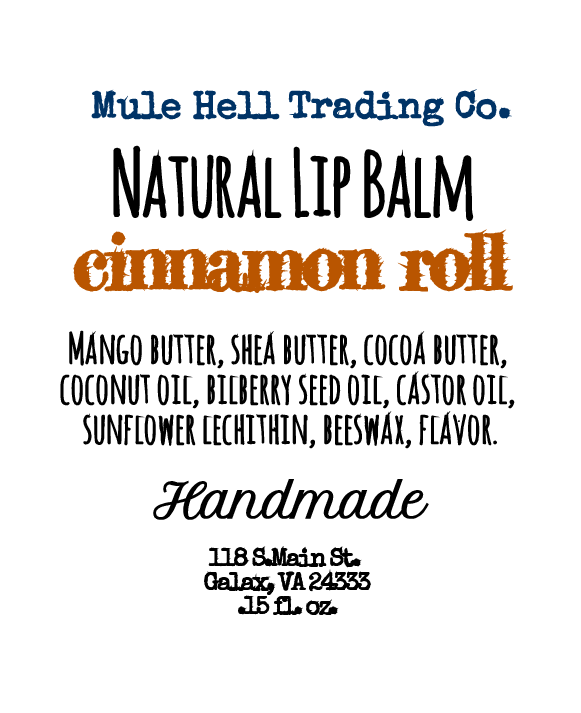Cinnamon Roll Lip Balm