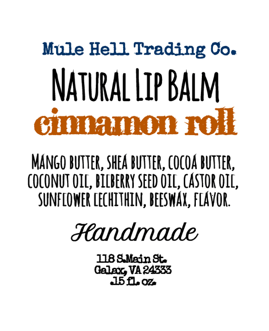 Cinnamon Roll Lip Balm