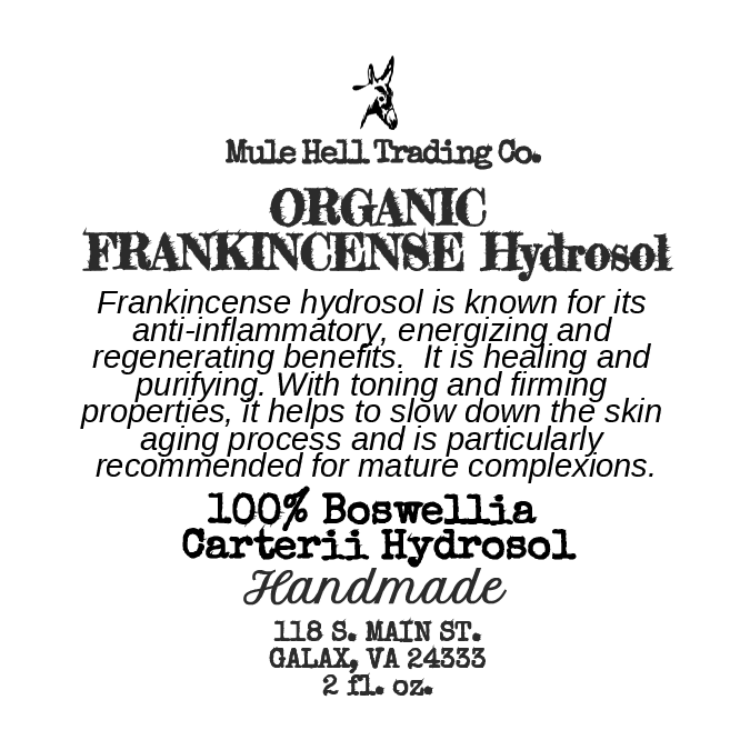 Frankincense Hydrosol