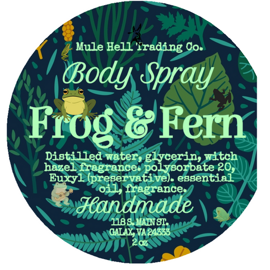 Frog & Fern Body Spray