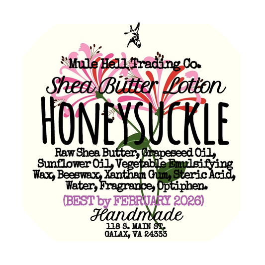 Honeysuckle Shea Butter Lotion