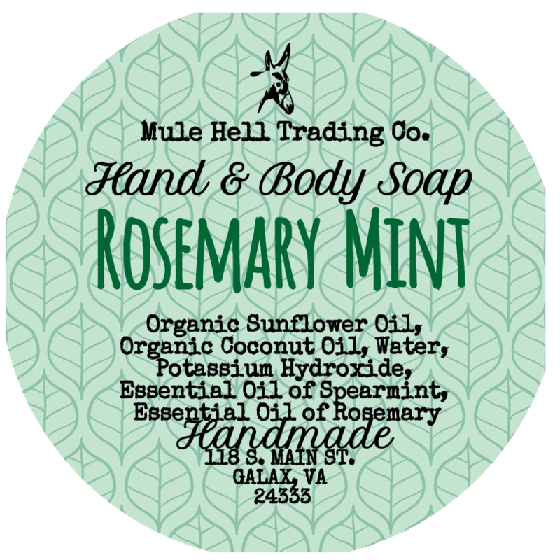 Rosemery Mint Liquid Soap