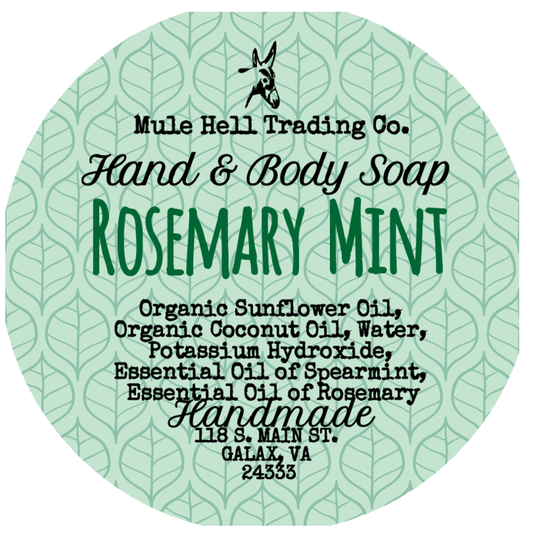 Rosemery Mint Liquid Soap