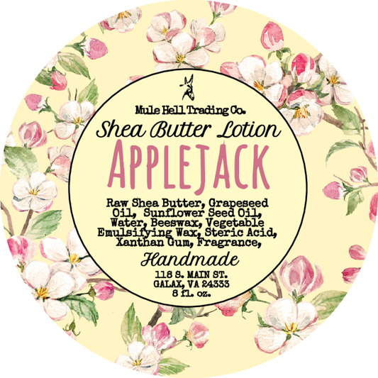 Applejack Shea Butter Lotion