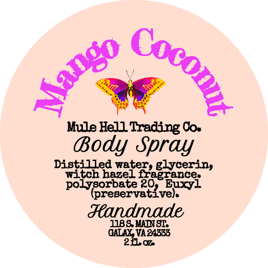 Mango Coconut Body Spray