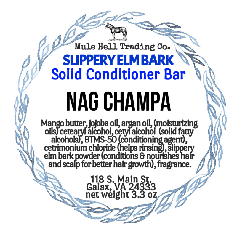 Nag Champa Conditioner Bar