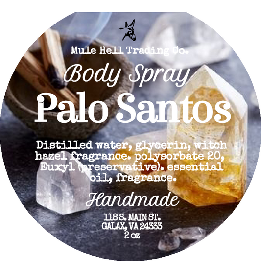 Palo Santos Body Spray