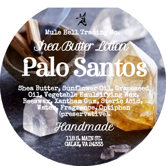 Palo Santos Shea Butter Lotion