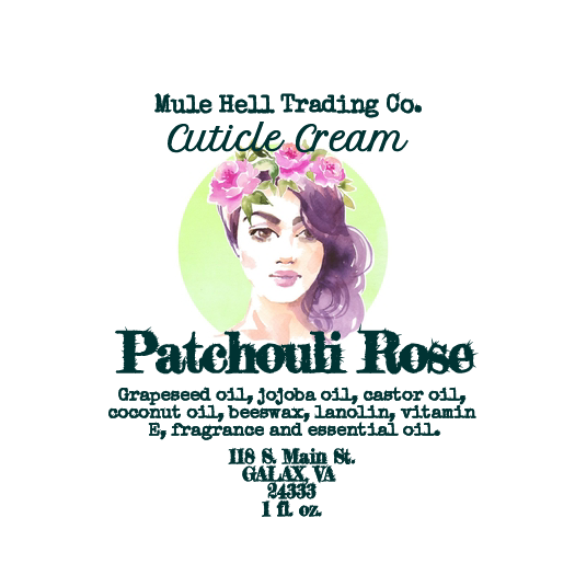 Patchouli Rose - Cuticle Cream
