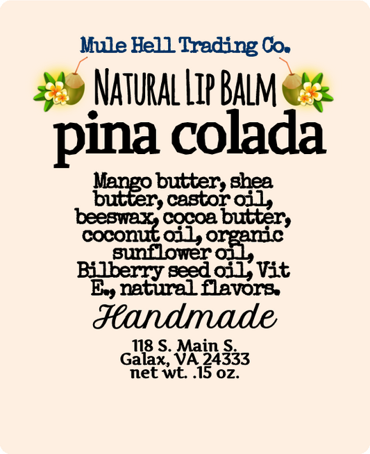 Pina Colada Lip Balm