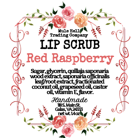Raspberry Lip Scrub
