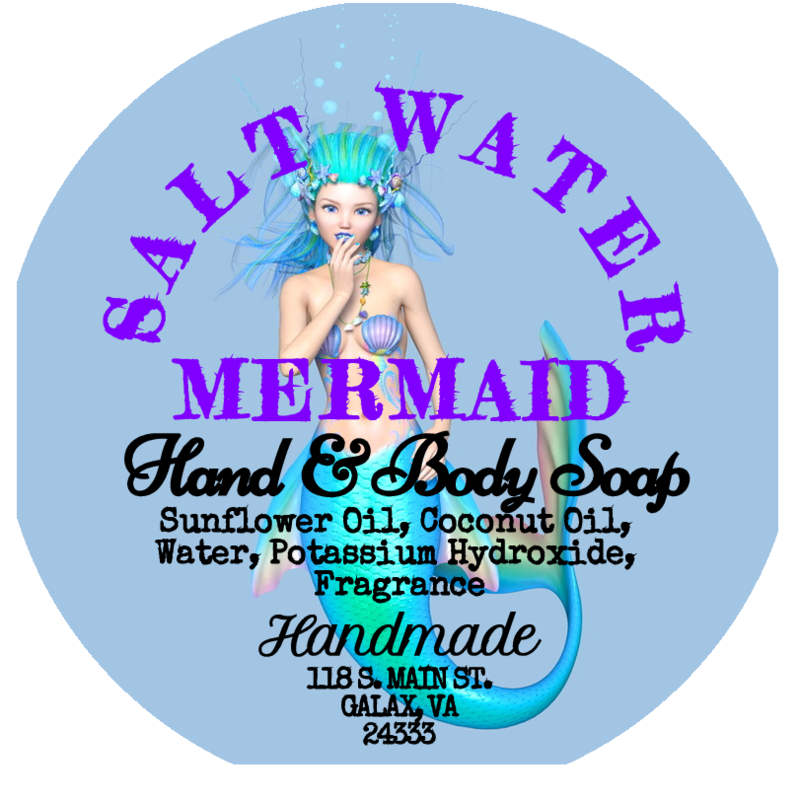 Salt Water Mermaid Liquid Soap