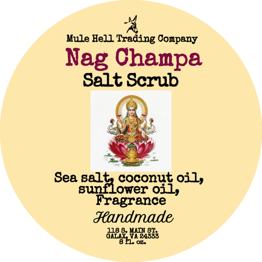 Nag Champa Salt Scrub