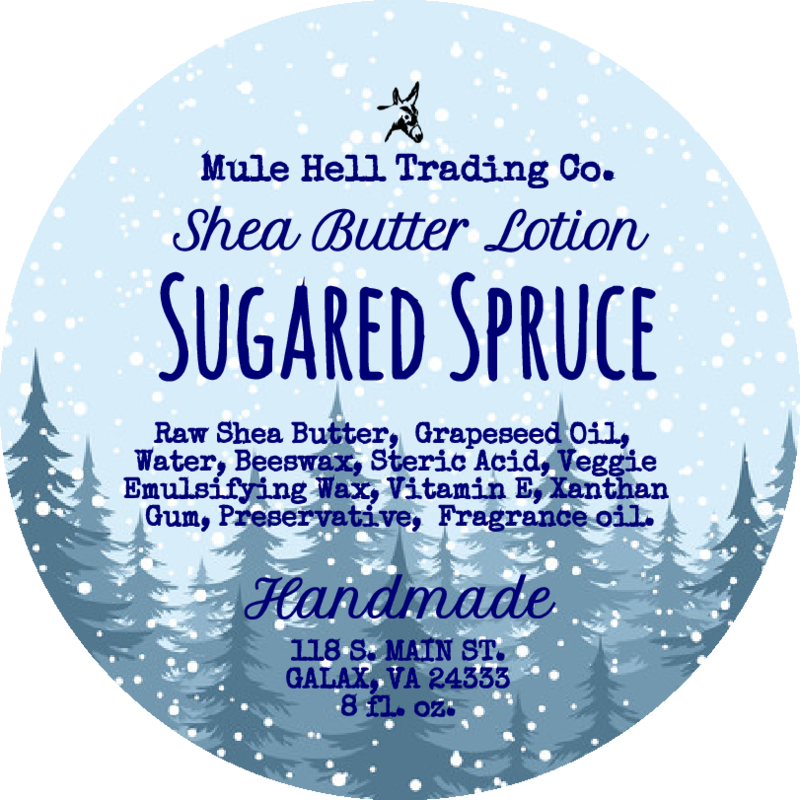 Sugar Spruced Shea Butter Lotion
