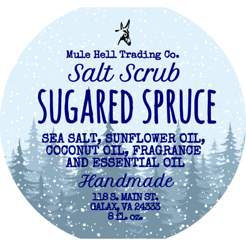 Sugar Spruce Salt Scrub