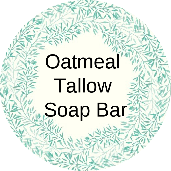 Oatmeal Tallow Soap bar 1.5 oz