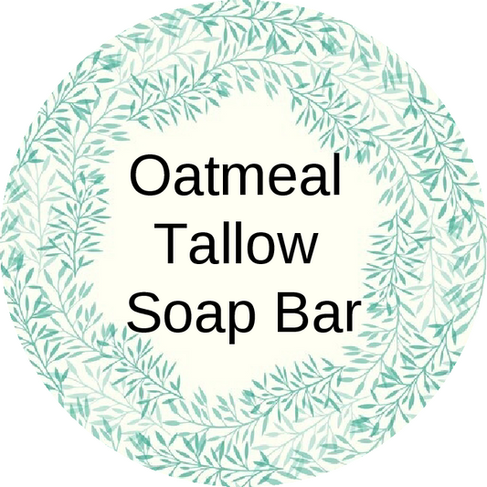 Oatmeal Tallow Soap bar 1.5 oz